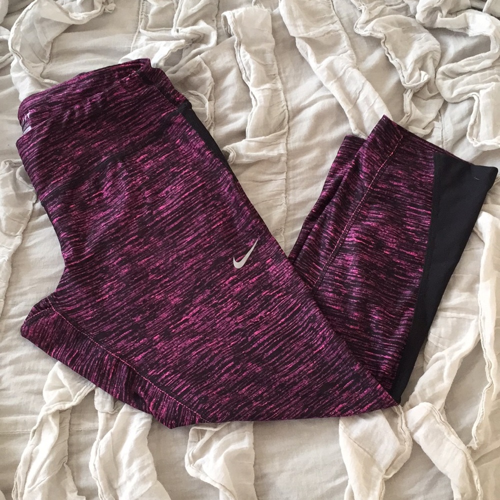 Nike dri-fit running capris
